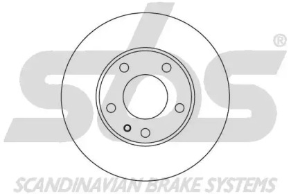 Тормозной диск sbs 1815201515