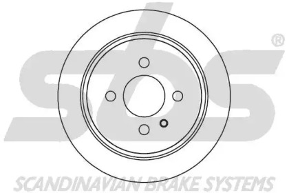 Тормозной диск sbs 1815201573