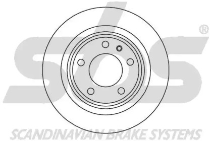 Тормозной диск sbs 1815201575