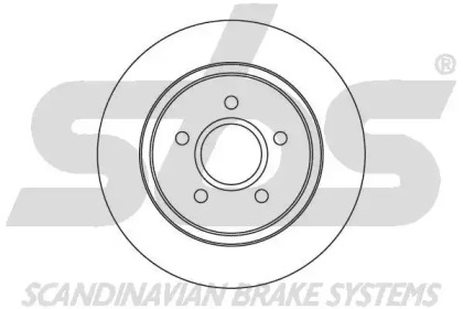 Тормозной диск sbs 1815202559