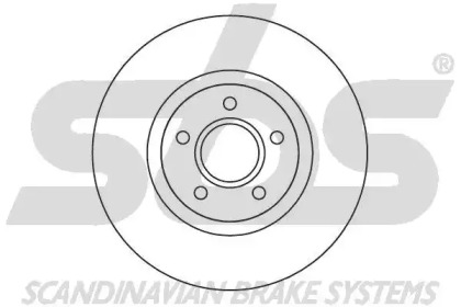 Тормозной диск sbs 1815202561