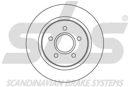 Тормозной диск sbs 1815202563