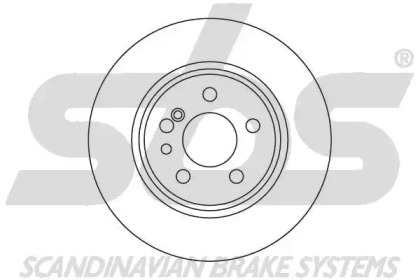 Тормозной диск sbs 1815203331