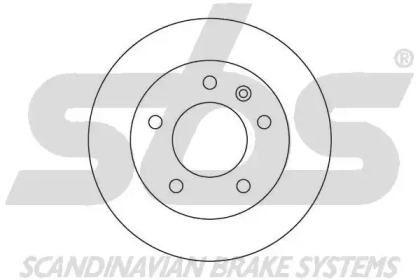 Тормозной диск sbs 1815203334