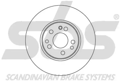 Тормозной диск sbs 1815203350