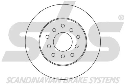 Тормозной диск sbs 1815203662