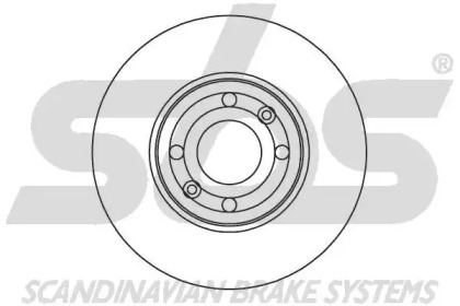 Тормозной диск sbs 1815203936