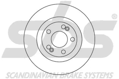 Тормозной диск sbs 1815203950