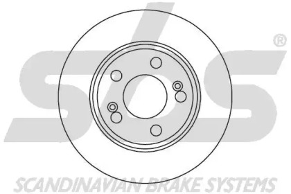 Тормозной диск sbs 1815203951