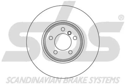 Тормозной диск sbs 1815204025