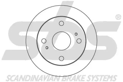 Тормозной диск sbs 1815204553