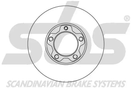 Тормозной диск sbs 1815204709
