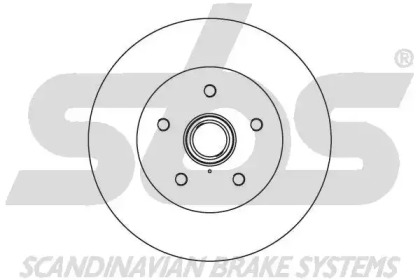 Тормозной диск sbs 1815204720