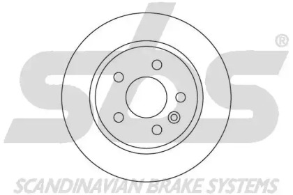 Тормозной диск sbs 1815204730