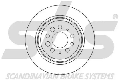 Тормозной диск sbs 1815204803