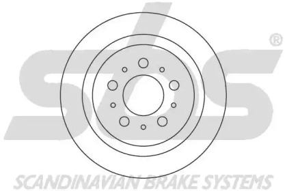 Тормозной диск sbs 1815204845