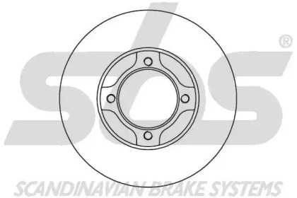 Тормозной диск sbs 1815205113
