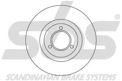 Тормозной диск sbs 1815209901