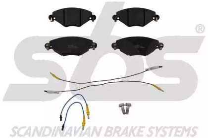 Комплект тормозных колодок sbs 1501221944