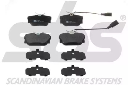Комплект тормозных колодок sbs 1501224753