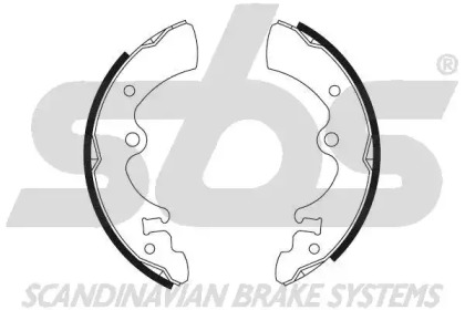 Комлект тормозных накладок sbs 18492722341