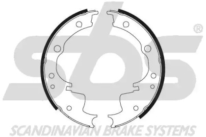 Комлект тормозных накладок sbs 18492723436