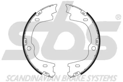 Комлект тормозных накладок sbs 18492734814