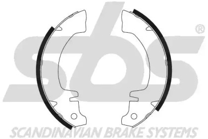 Комлект тормозных накладок sbs 18492739237