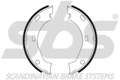 Комлект тормозных накладок sbs 18492741240