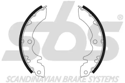 Комлект тормозных накладок sbs 18492752433