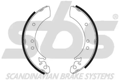 Комлект тормозных накладок sbs 18492799041