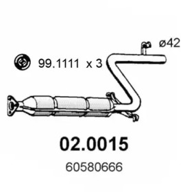 Катализатор ASSO 02.0015