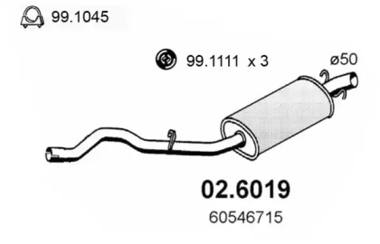 Амортизатор ASSO 02.6019