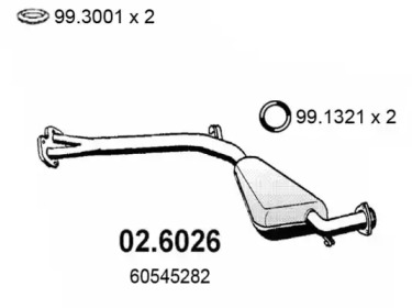 Амортизатор ASSO 02.6026