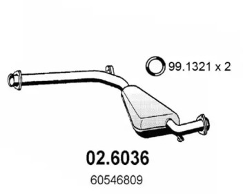 Амортизатор ASSO 02.6036