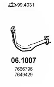 Трубка ASSO 06.1007