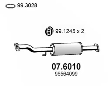 Амортизатор ASSO 07.6010