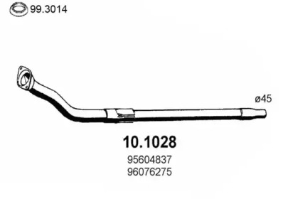 Трубка ASSO 10.1028