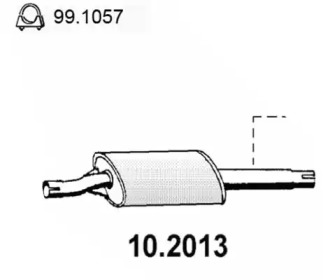 Амортизатор ASSO 10.2013