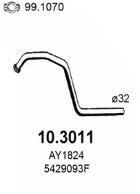 Трубка ASSO 10.3011