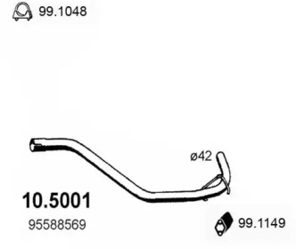 Трубка ASSO 10.5001