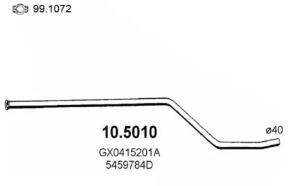 Трубка ASSO 10.5010