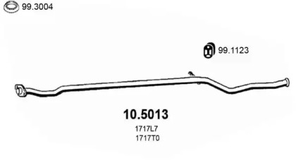 Трубка ASSO 10.5013