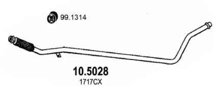 Трубка ASSO 10.5028