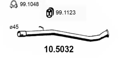 Трубка ASSO 10.5032