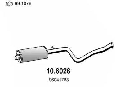 Амортизатор ASSO 10.6026