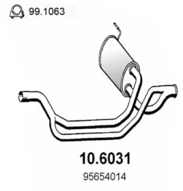 Амортизатор ASSO 10.6031