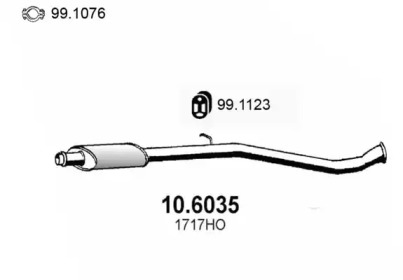 Амортизатор ASSO 10.6035