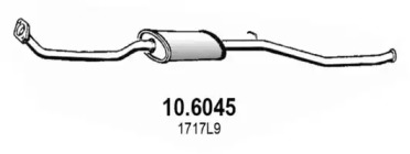 Амортизатор ASSO 10.6045