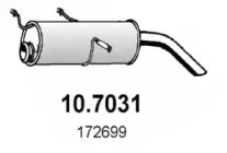 Амортизатор ASSO 10.7031